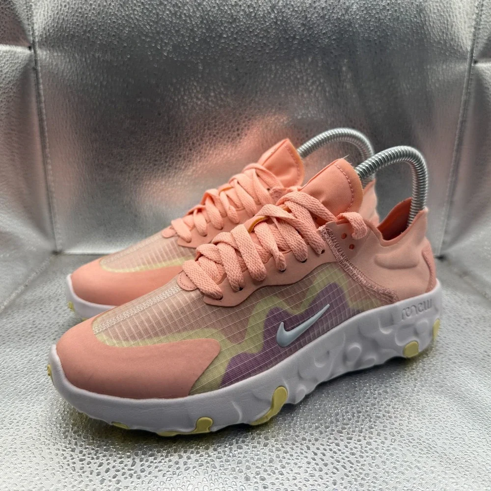 Size 6.5 Nike Renew Lucent Bleached Coral Womens Running Shoes‎ BQ4152-600